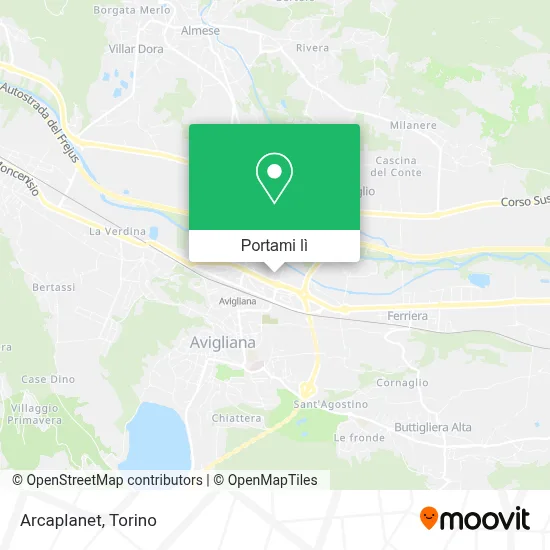 Mappa Arcaplanet