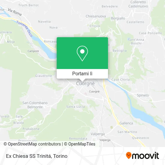 Mappa Ex Chiesa SS Trinitá