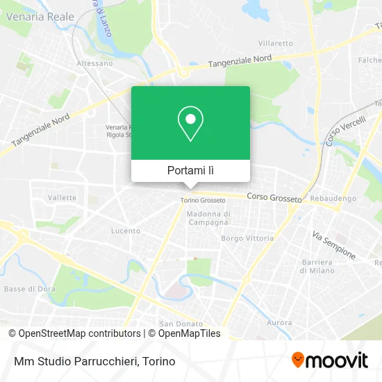 Mappa Mm Studio Parrucchieri