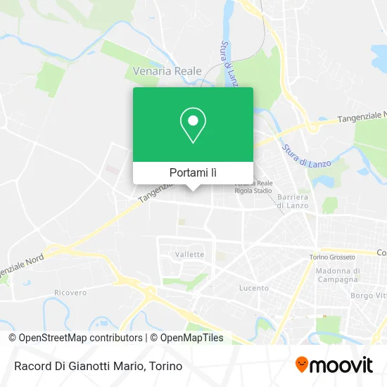 Mappa Racord Di Gianotti Mario