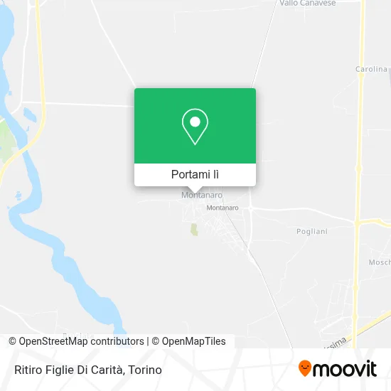 Mappa Ritiro Figlie Di Carità