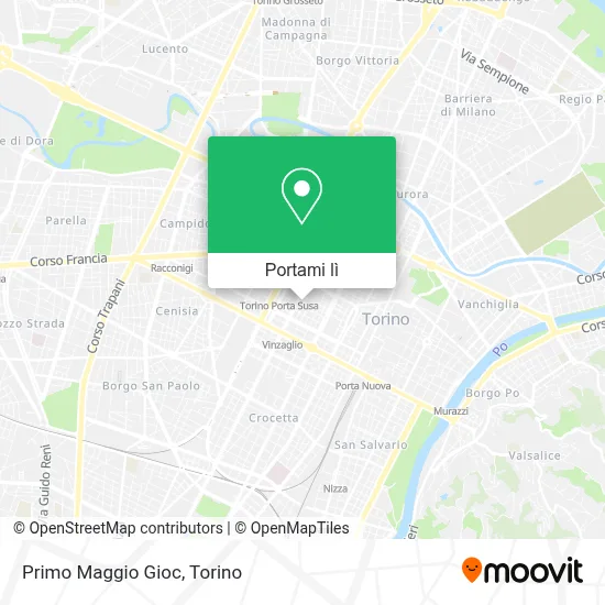 Mappa Primo Maggio Gioc