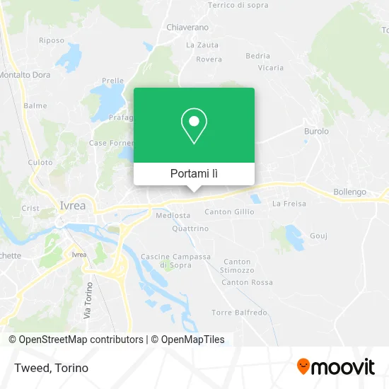 Mappa Tweed