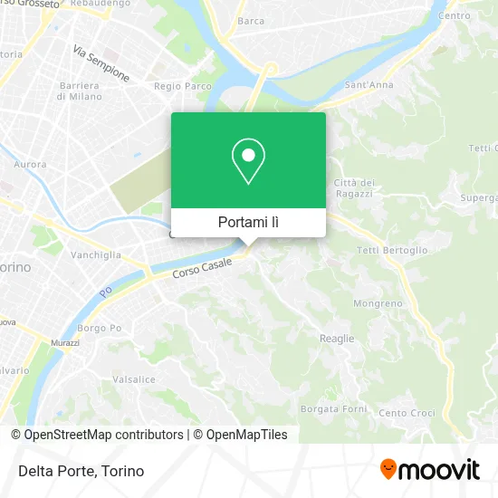 Mappa Delta Porte