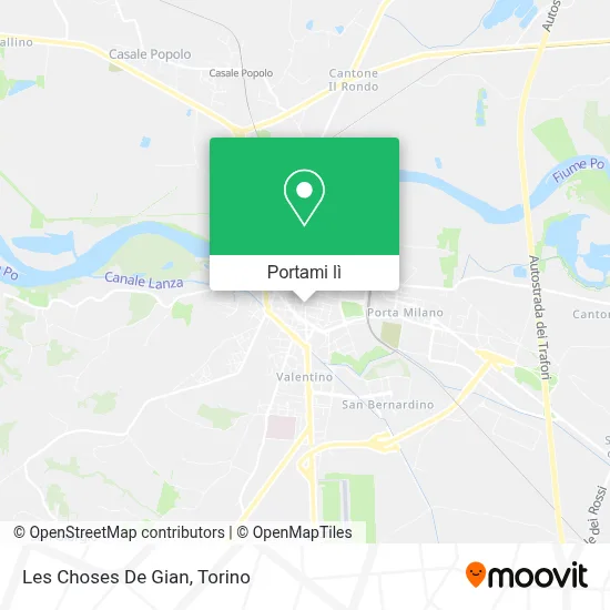 Mappa Les Choses De Gian