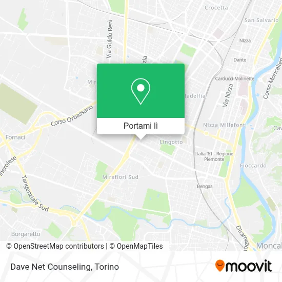 Mappa Dave Net Counseling