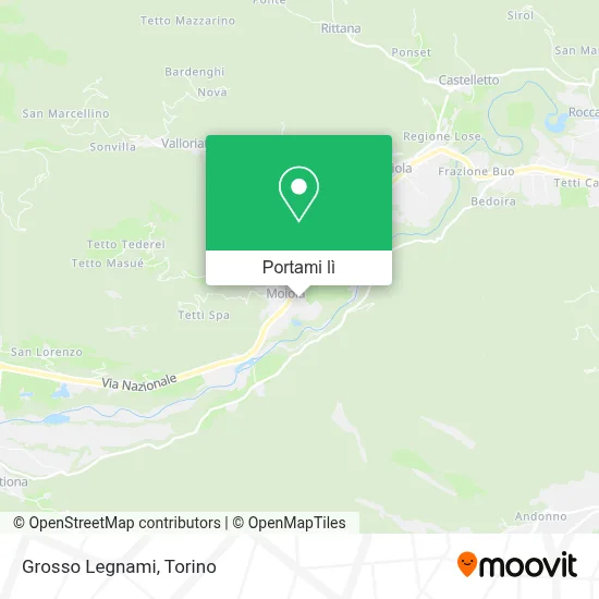 Mappa Grosso Legnami