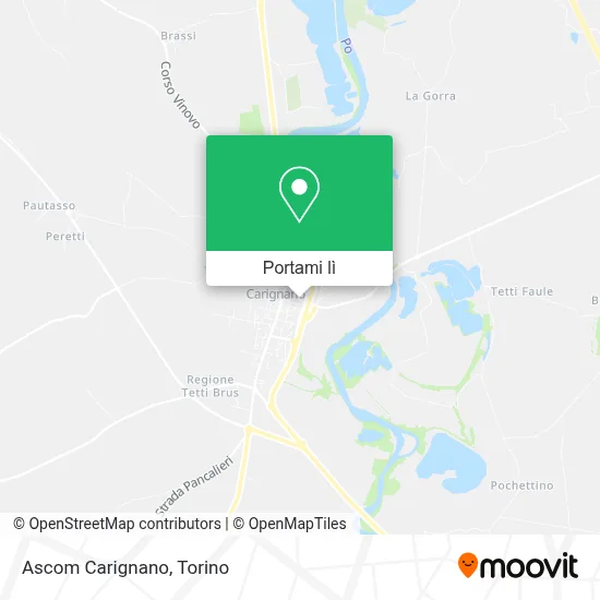 Mappa Ascom Carignano