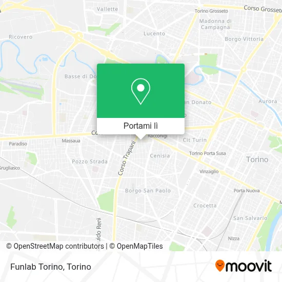Mappa Funlab Torino
