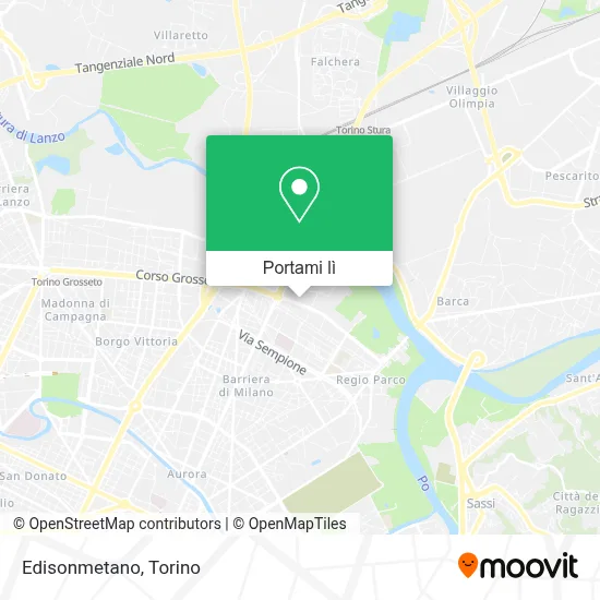 Mappa Edisonmetano