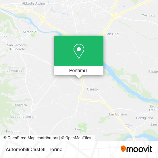 Mappa Automobili Castelli