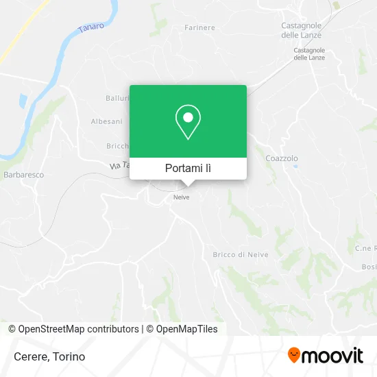 Mappa Cerere