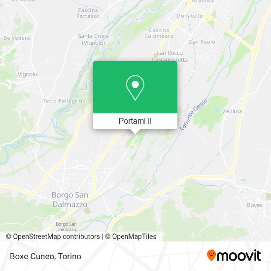 Mappa Boxe Cuneo