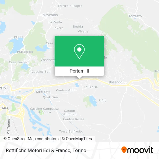 Mappa Rettifiche Motori Edi & Franco