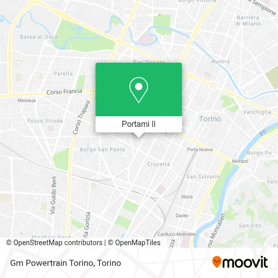 Mappa Gm Powertrain Torino