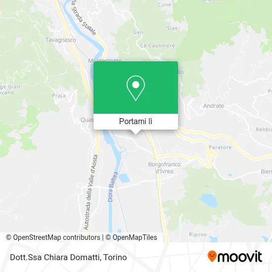 Mappa Dott.Ssa Chiara Domatti