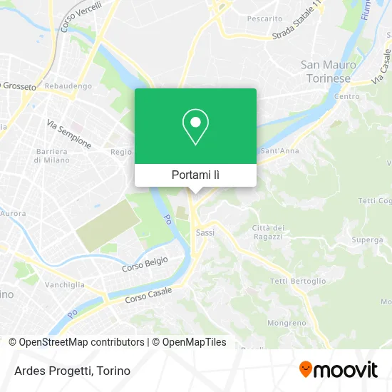 Mappa Ardes Progetti