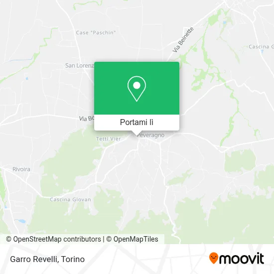 Mappa Garro Revelli