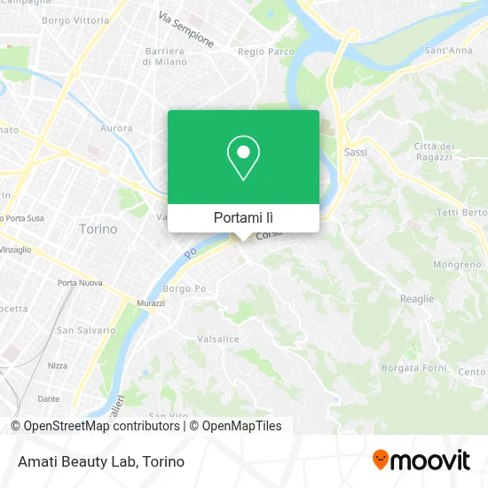 Mappa Amati Beauty Lab