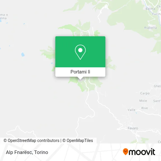 Mappa Alp Fnarësc