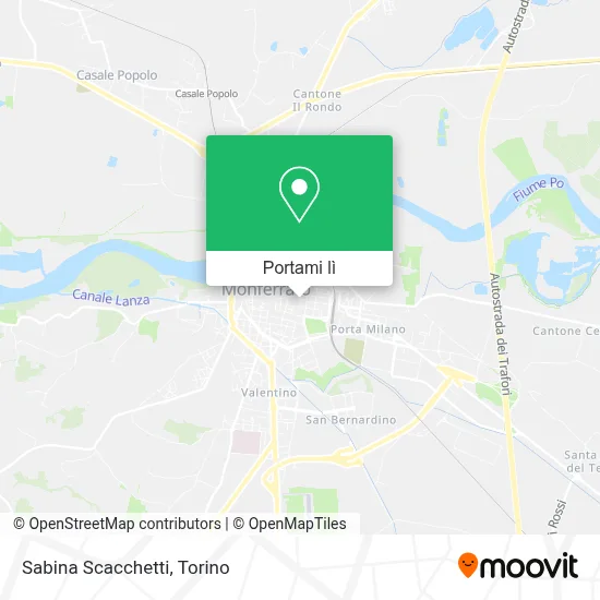 Mappa Sabina Scacchetti