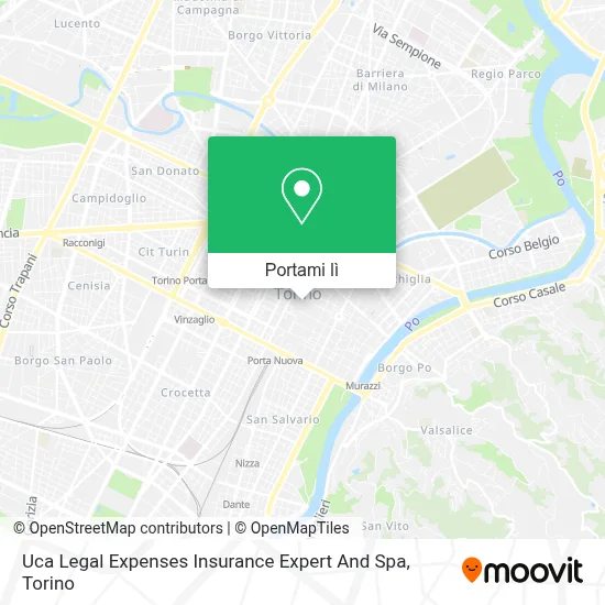 Mappa Uca Legal Expenses Insurance Expert And Spa