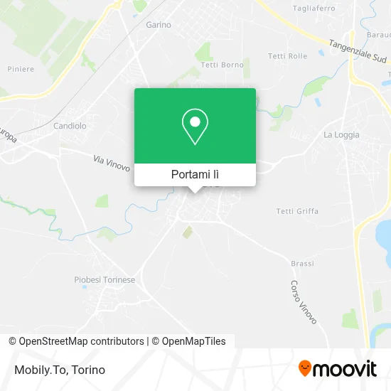 Mappa Mobily.To