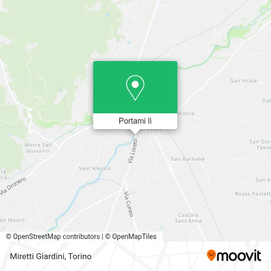 Mappa Miretti Giardini