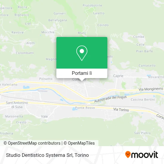 Mappa Studio Dentistico Systema Srl