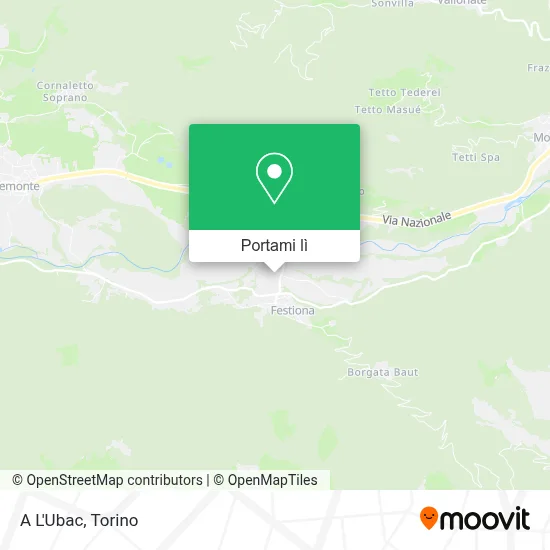 Mappa A L'Ubac