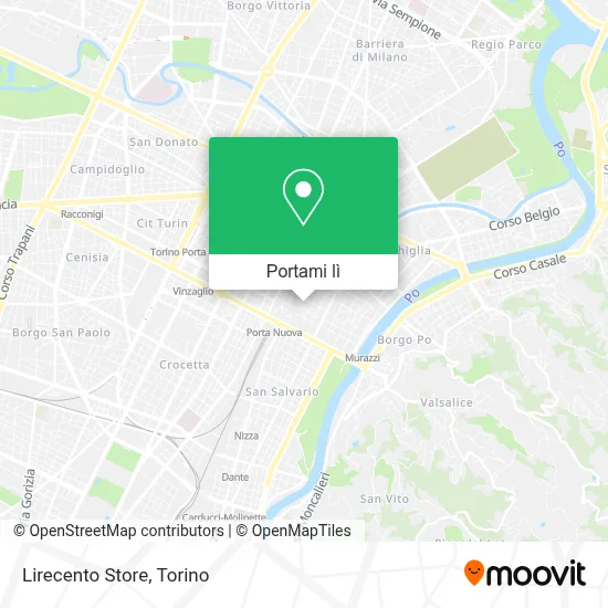 Mappa Lirecento Store