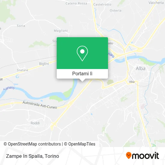 Mappa Zampe In Spalla