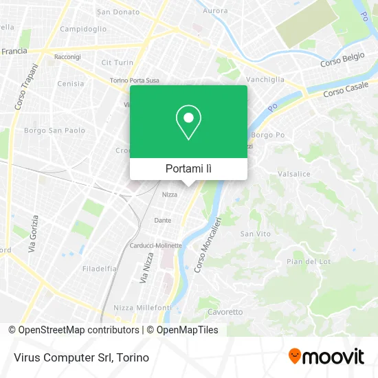 Mappa Virus Computer Srl