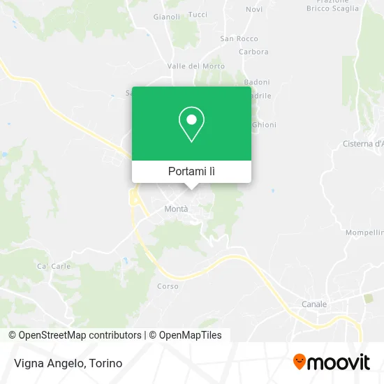 Mappa Vigna Angelo
