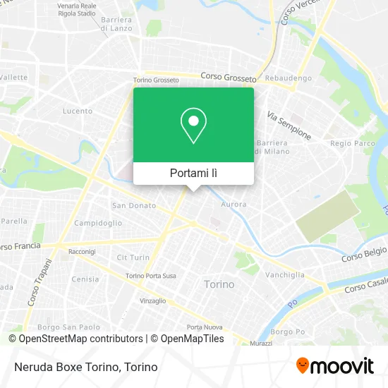 Mappa Neruda Boxe Torino