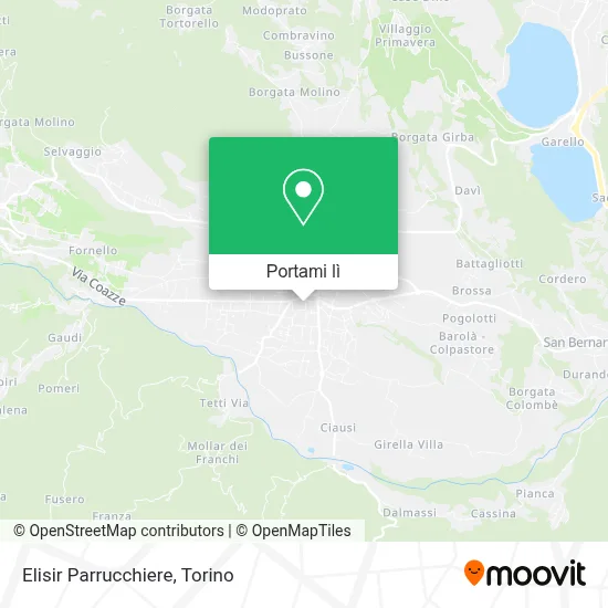 Mappa Elisir Parrucchiere