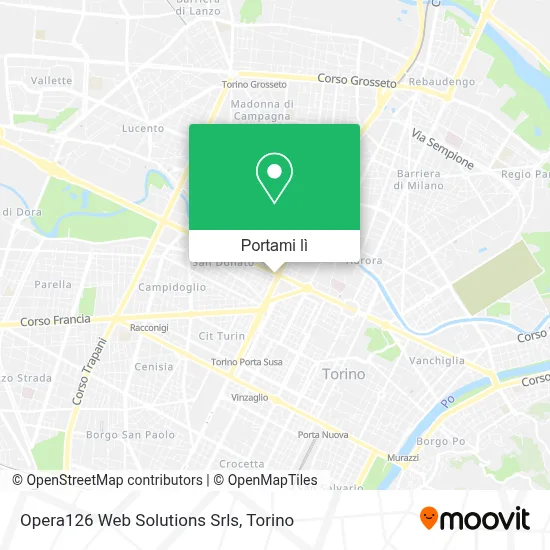 Mappa Opera126 Web Solutions Srls