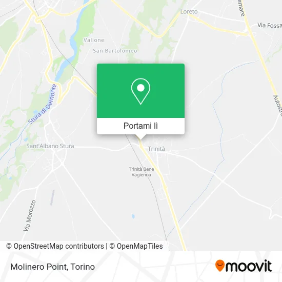 Mappa Molinero Point