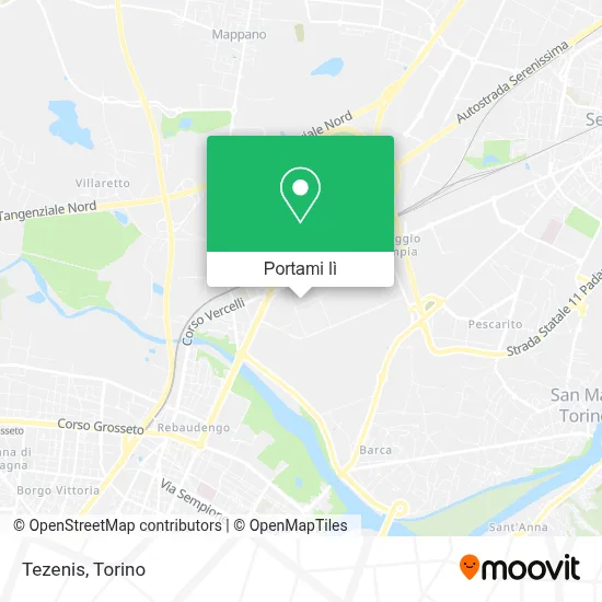 Mappa Tezenis