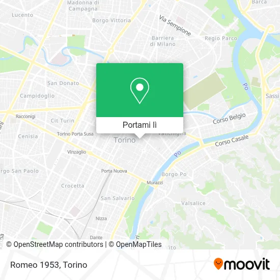 Mappa Romeo 1953