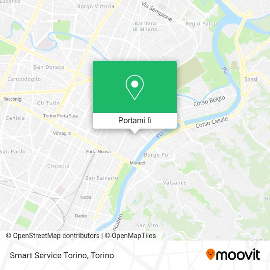 Mappa Smart Service Torino