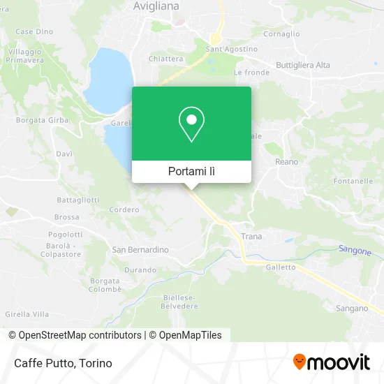 Mappa Caffe Putto