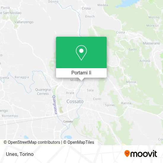 Mappa Unes