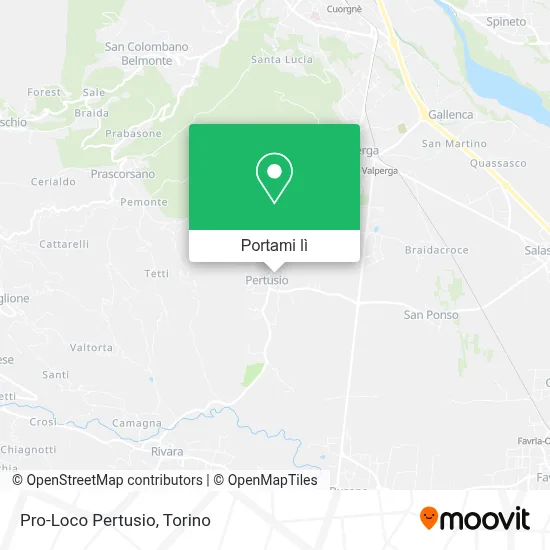 Mappa Pro-Loco Pertusio