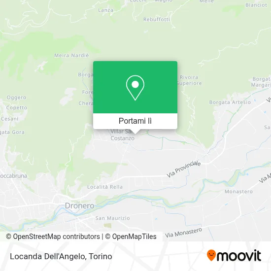 Mappa Locanda Dell'Angelo