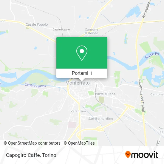 Mappa Capogiro Caffe