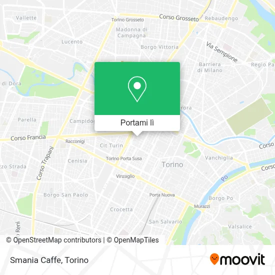 Mappa Smania Caffe