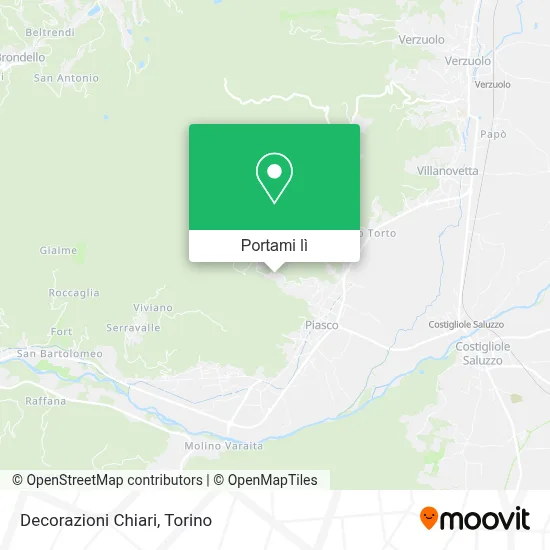 Mappa Decorazioni Chiari