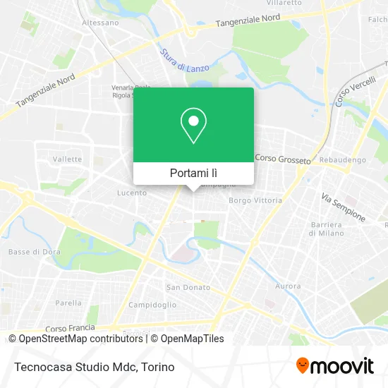 Mappa Tecnocasa Studio Mdc