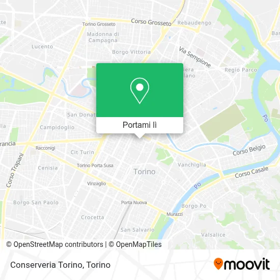Mappa Conserveria Torino